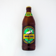 A bottle of White Bull beer, produced in Juba, South Sudan.